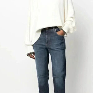 Brunello Cucinelli Sophisticated Comfort Medium Wash Skinny Jeans (Size  8)